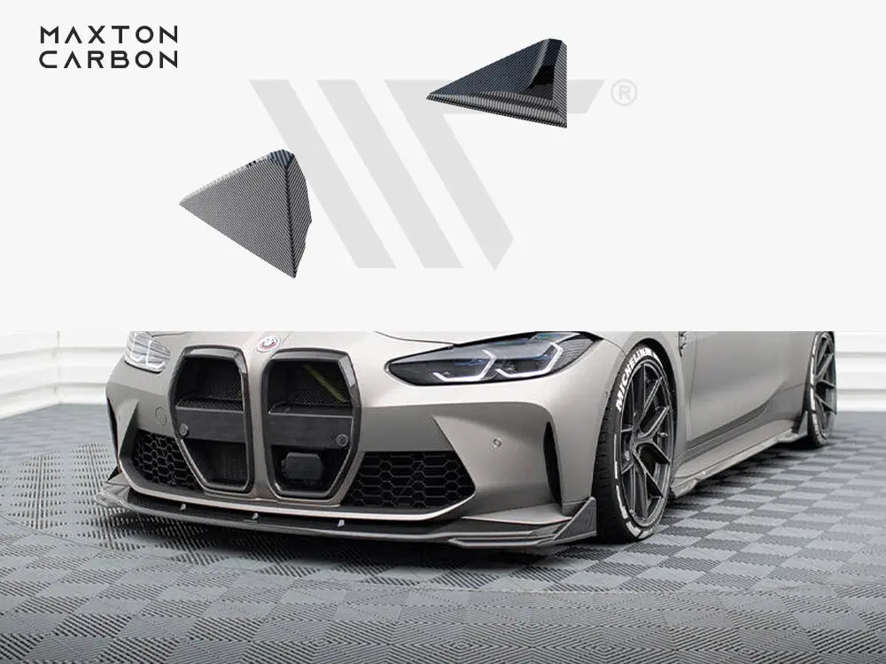 Maxton Design Prepreg Carbon Front Flaps Bmw M4 G82 / G82 Facelift 1