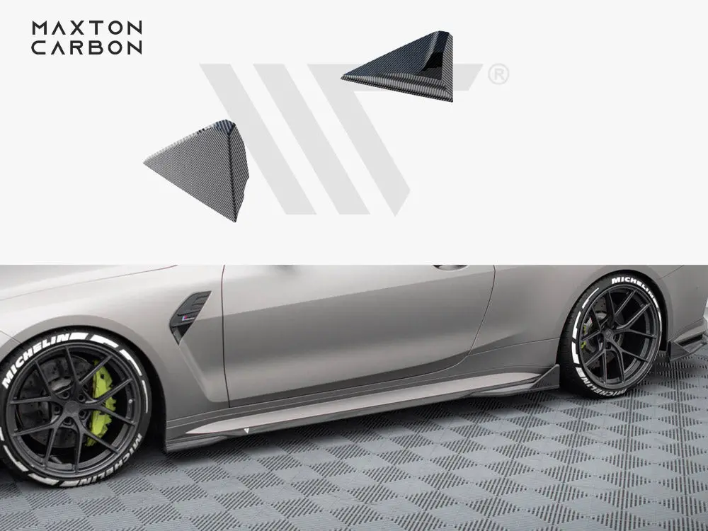 Maxton Design Carbon Side Flaps Bmw M4 G82 / G82 Facelift 1