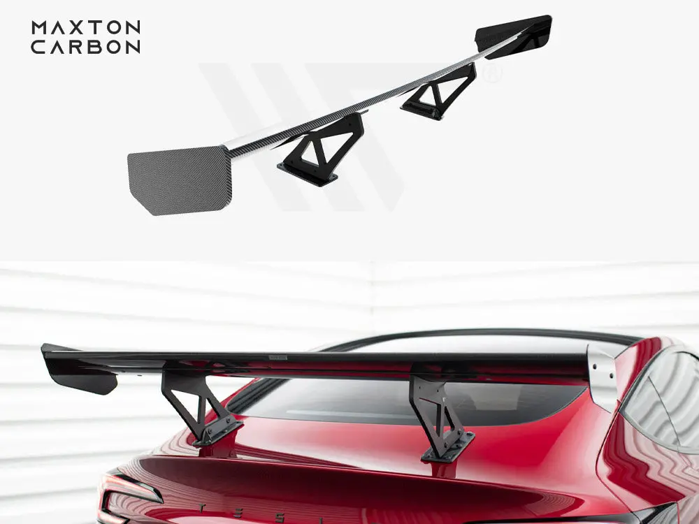 Carbon Spoiler Tesla Model 3 1