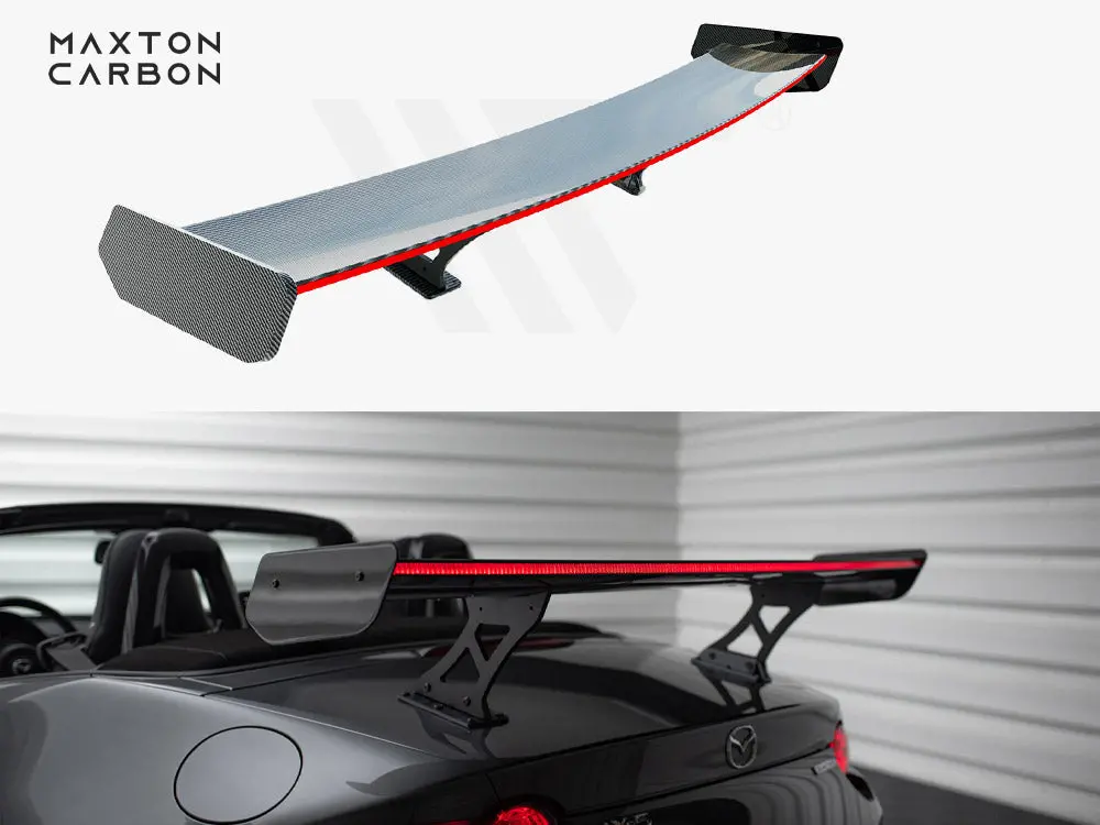 Carbon Spoiler Jdm Style + Led Mazda Mx-5 Nd (Mk4) 1