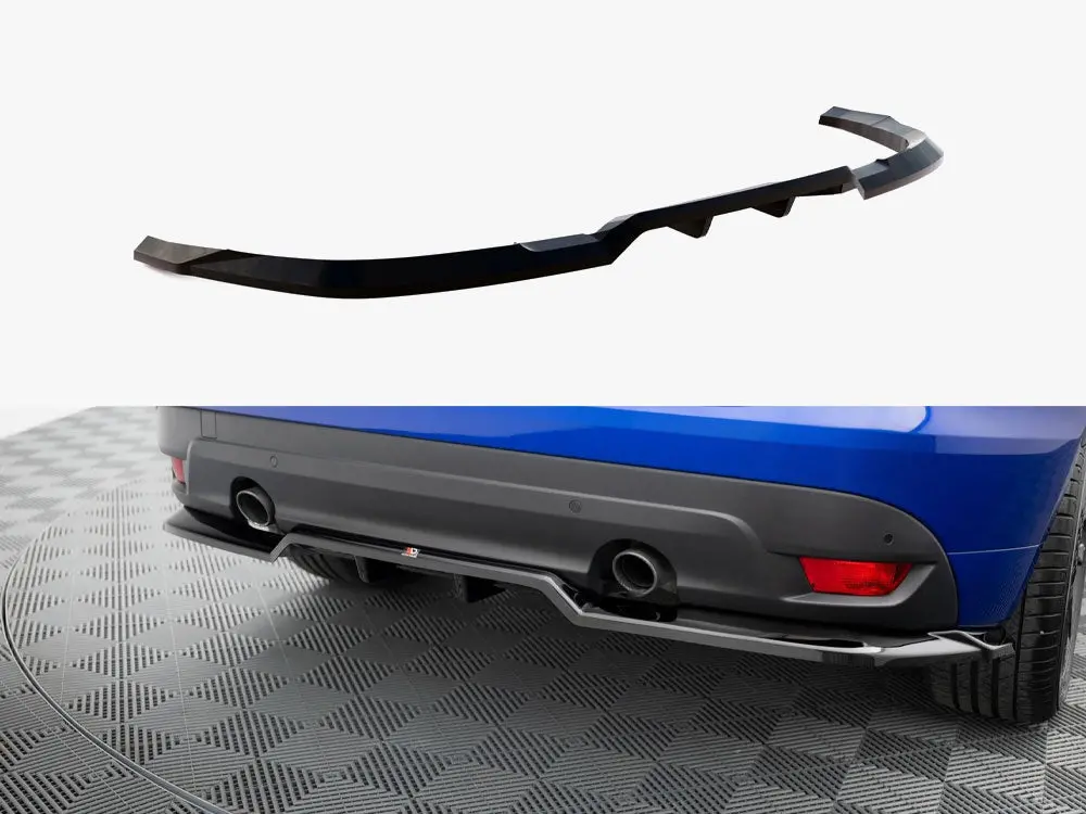 Maxton Design Central Rear Splitter (Vertical Bars) Jaguar F-Pace R-Sport Mk1 1