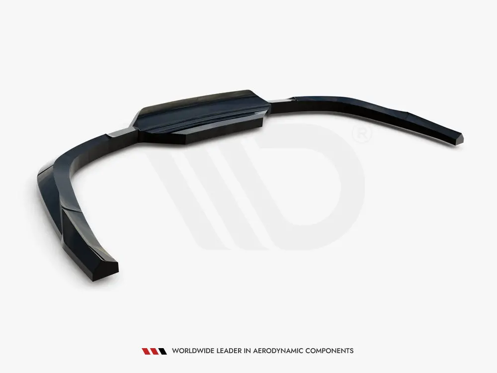 Maxton Design Central Rear Splitter (Vertical Bars) Jaguar F-Pace R-Sport Mk1 2