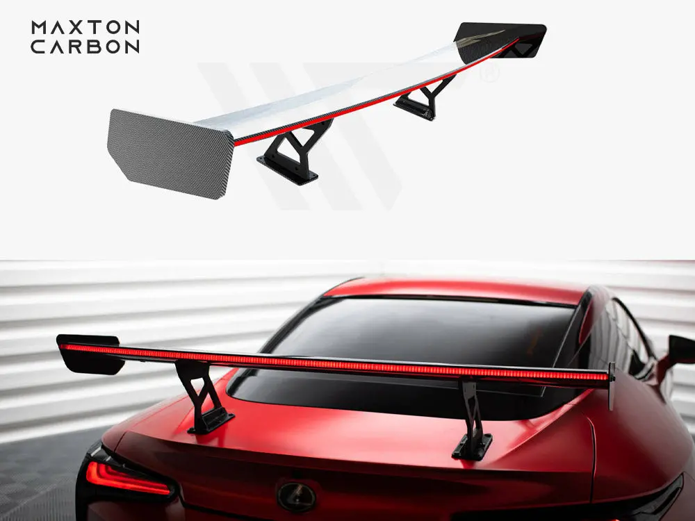 Carbon Spoiler + Led Lexus Lc 1