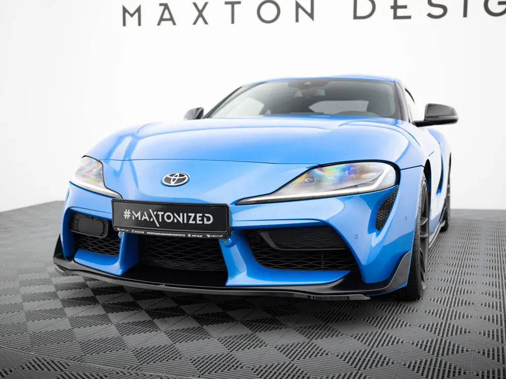 Maxton Design Front Splitter V.3 Toyota Supra Mk5 (2019-) 1