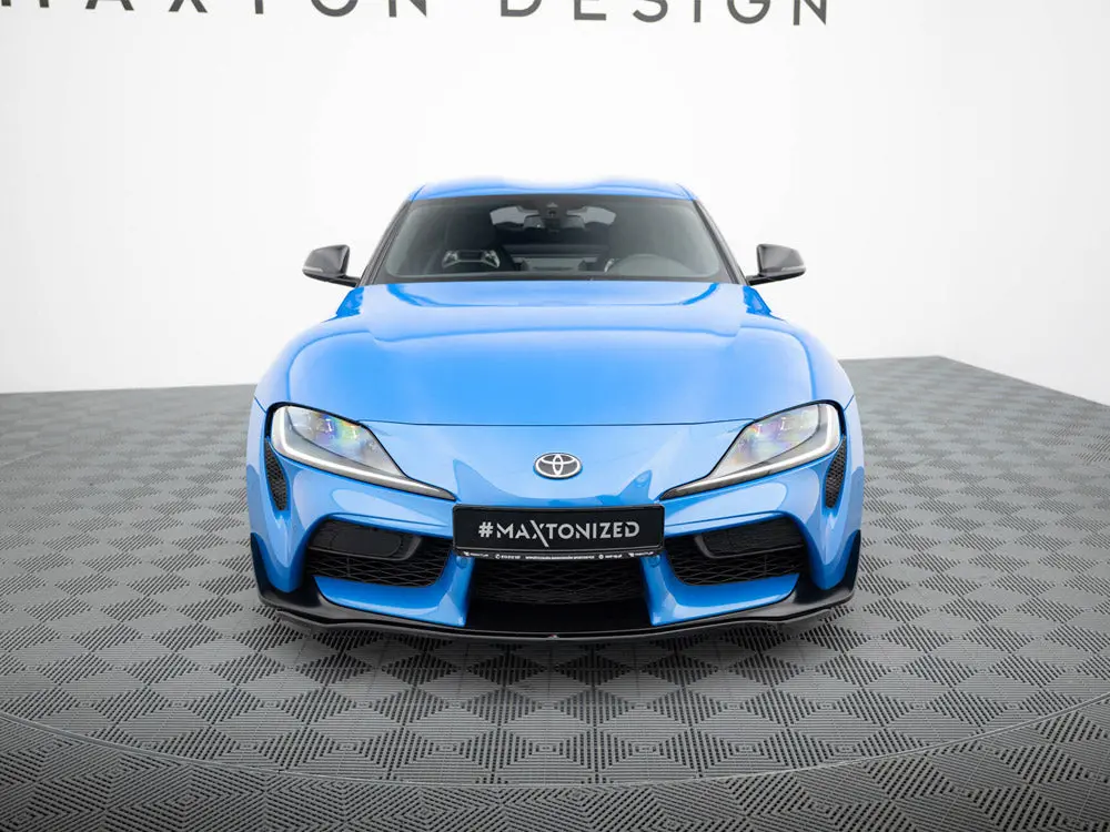 Maxton Design Front Splitter V.3 Toyota Supra Mk5 (2019-) 2