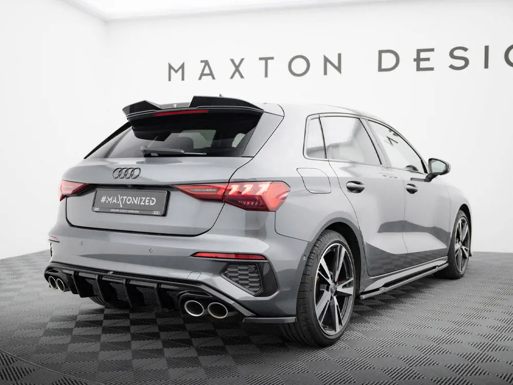 Carbon Fiber Tailgate Spoiler Audi Rs3 / S3 / A3 S-Line Sportback 8Y 2