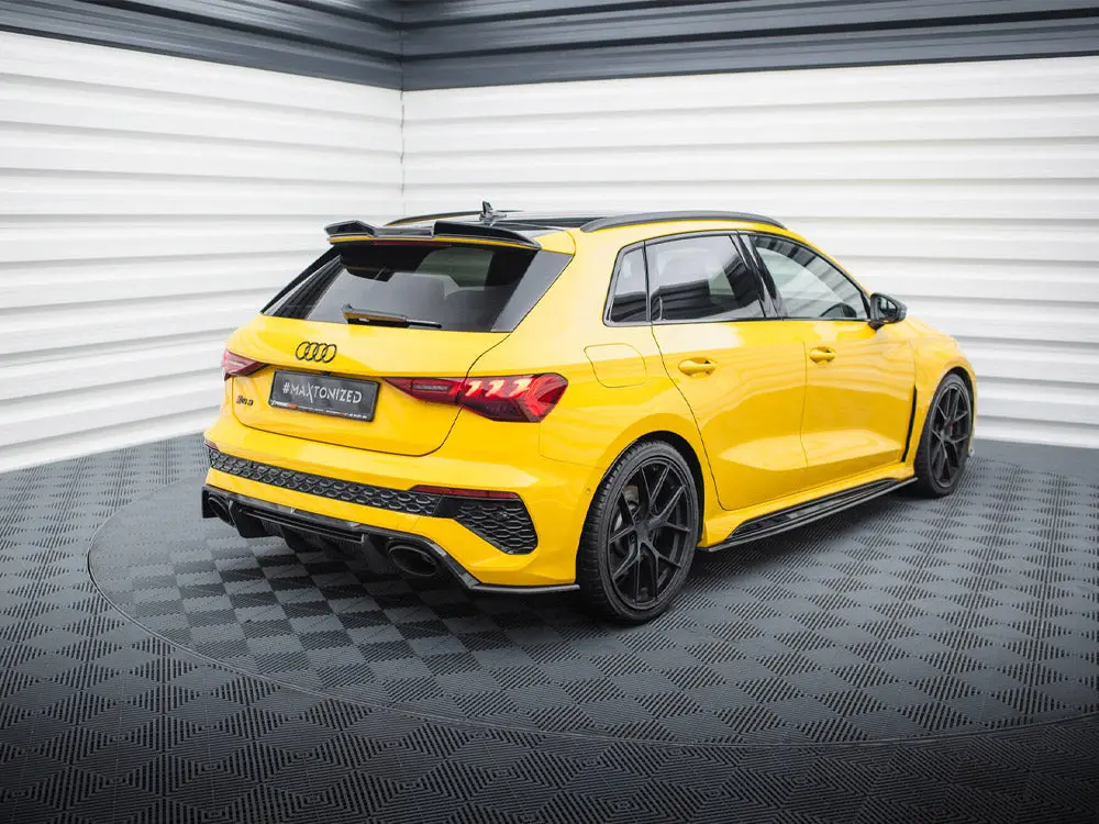 Carbon Fiber Rear Side Splitters Audi Rs3 Sportback 8Y 2