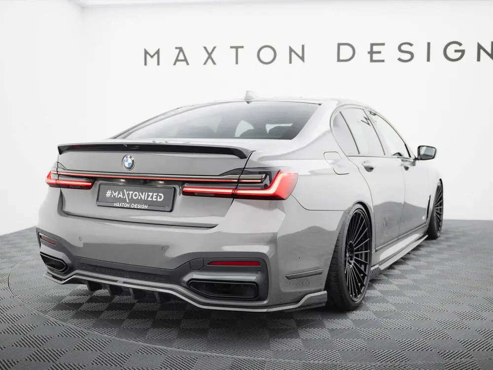 Maxton Carbon Fiber Rear Splitter Bmw 7 M-Pack G11 / G12 Facelift 2