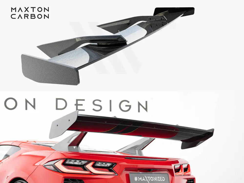 Carbon Spoiler Chevrolet Corvette C8 1