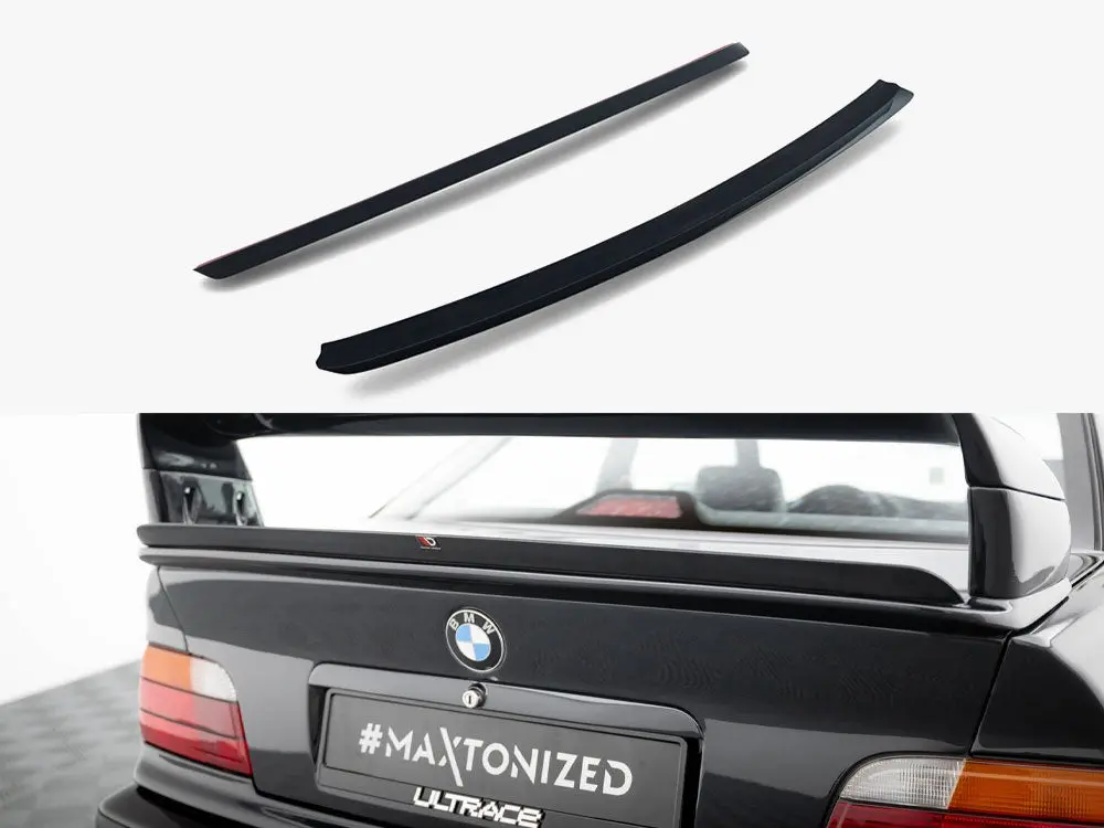 Maxton Design Bottom Spoiler Cap Bmw M3 / 3 M-Pack Coupe Gt E36 1