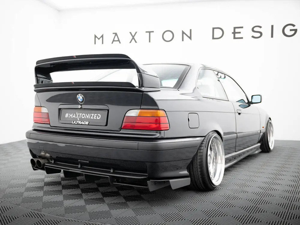 Maxton Design Upper Spoiler Cap Bmw M3 / 3 M-Pack Coupe Gt E36 2