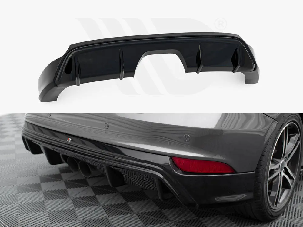 Maxton Design Rear Valance Ford Focus Mk3 St (Facelift) Rs-Look (2015-2018) 1