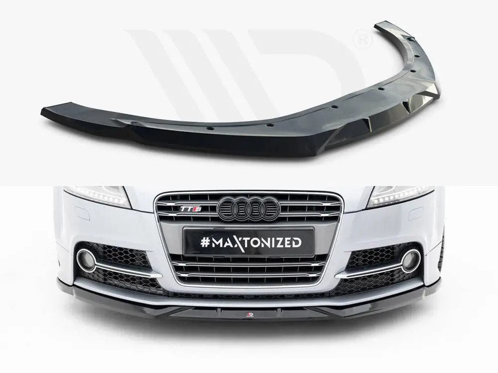 Maxton Front Splitter V.2 Audi Tt S / Tt S-Line 8J Facelift 1