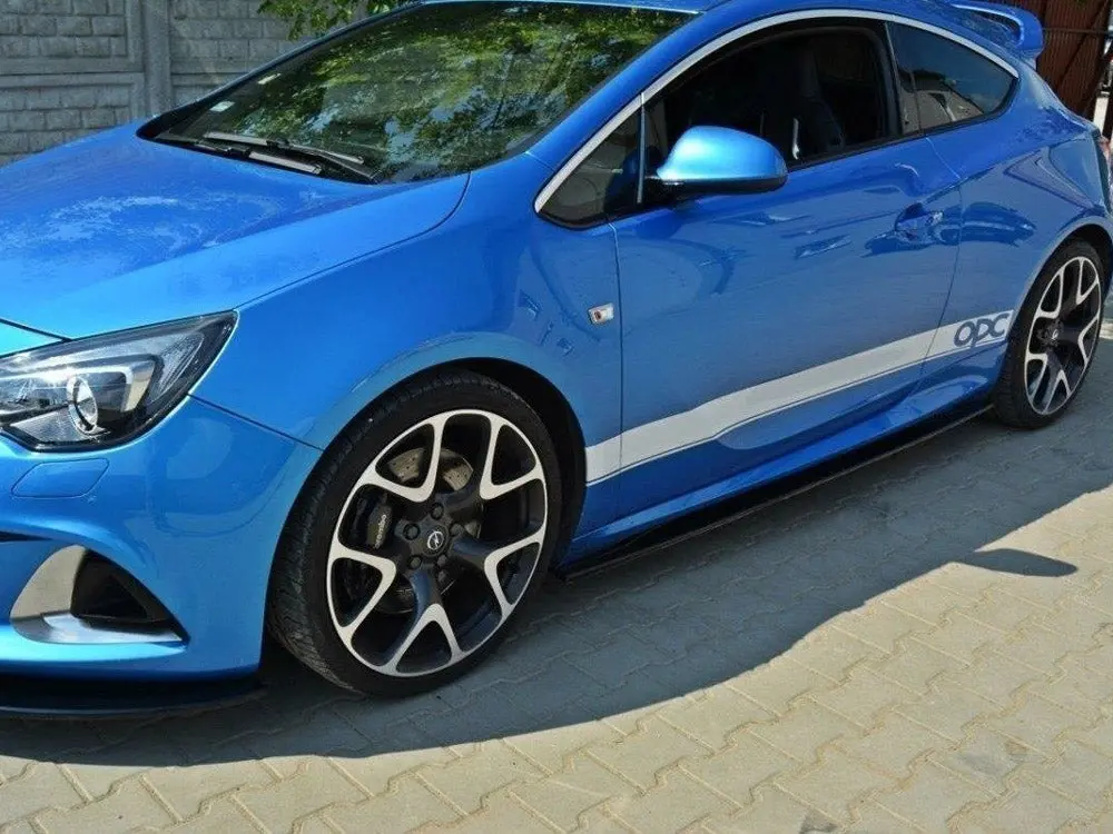 Maxton Design Side Skirts Diffusers Opel Astra J Opc / Vxr 2