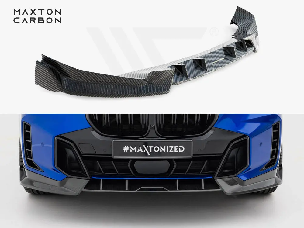 Prepreg Carbon Fiber Front Splitter Bmw X5 M-Pack G05 Facelift 1
