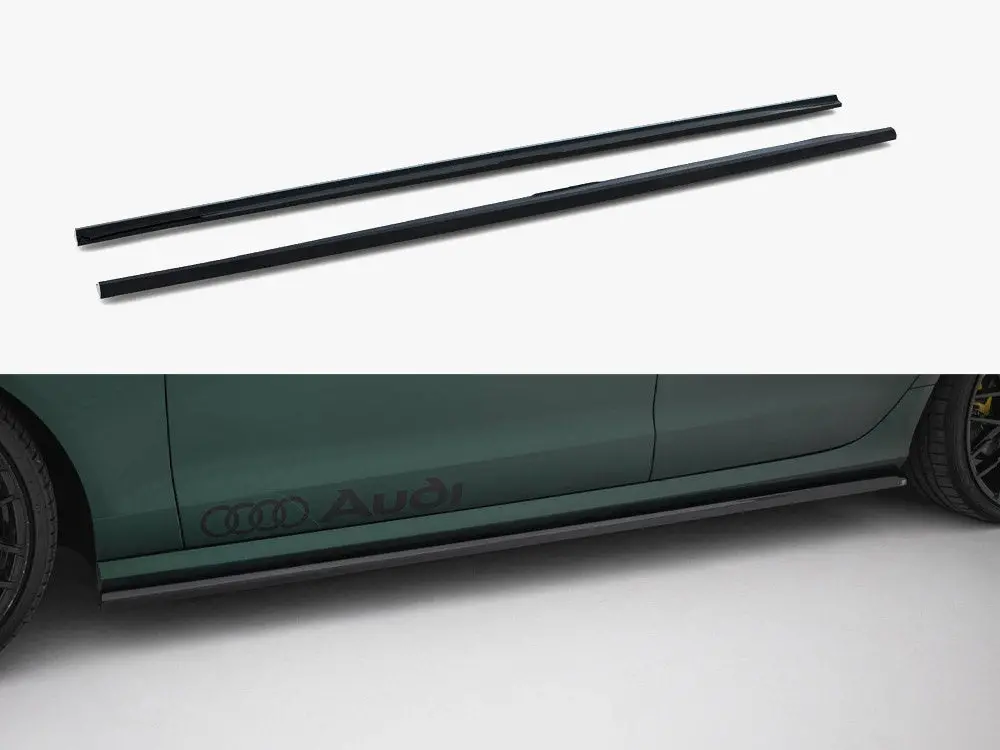Side Skirts Diffusers Audi S6 / A6 C7 S-Line (2011-2014) 1