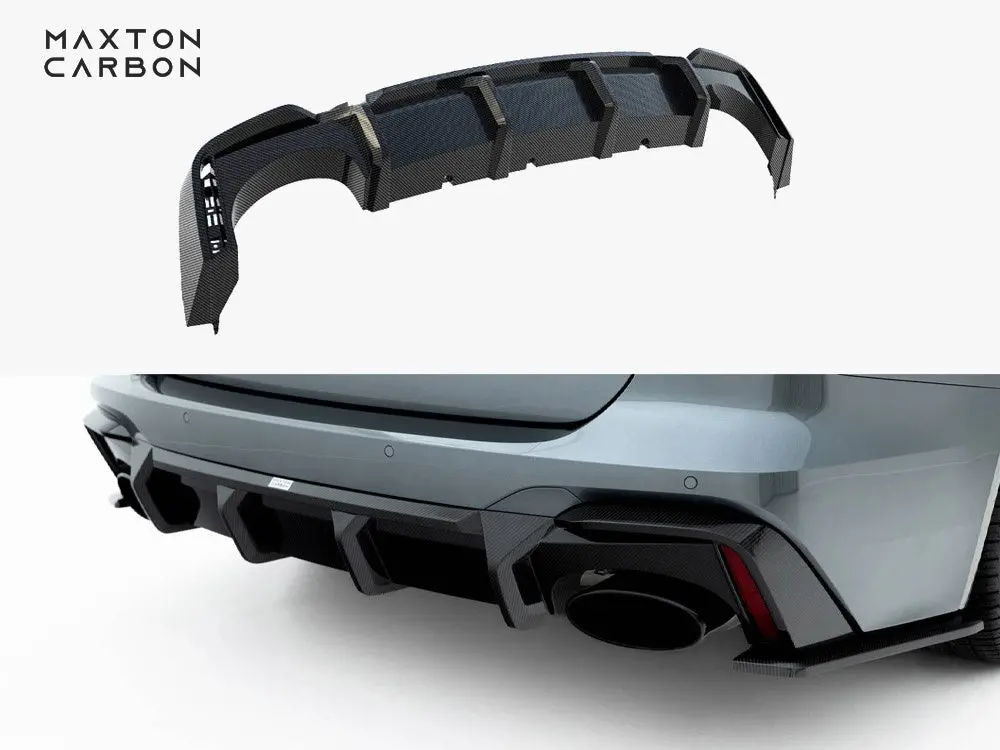 Prepreg Carbon Fiber Rear Diffuser Audi Rs6 C8 (Version Without Towbar) 1