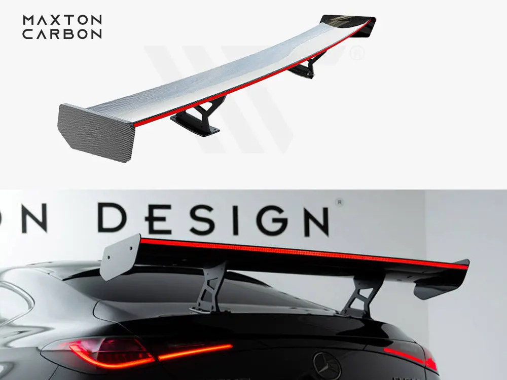 Carbon Spoiler V.2 + Led Mercedes-Amg Cle 53 C236 1