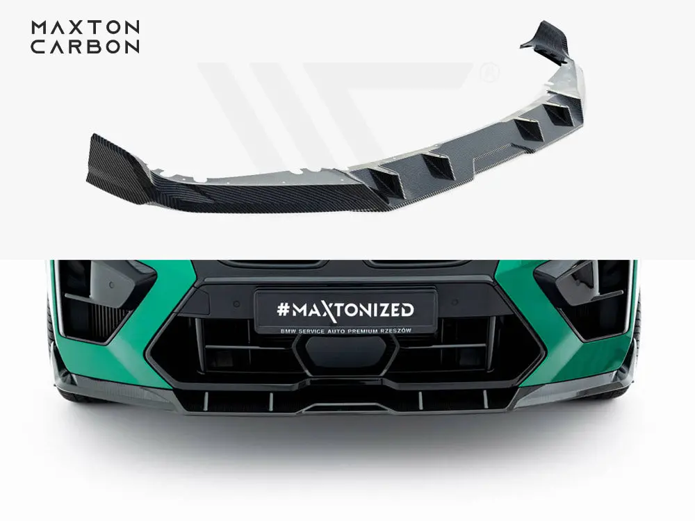 Prepreg Carbon Fiber Front Splitter Bmw X5 M F95 Facelift 1