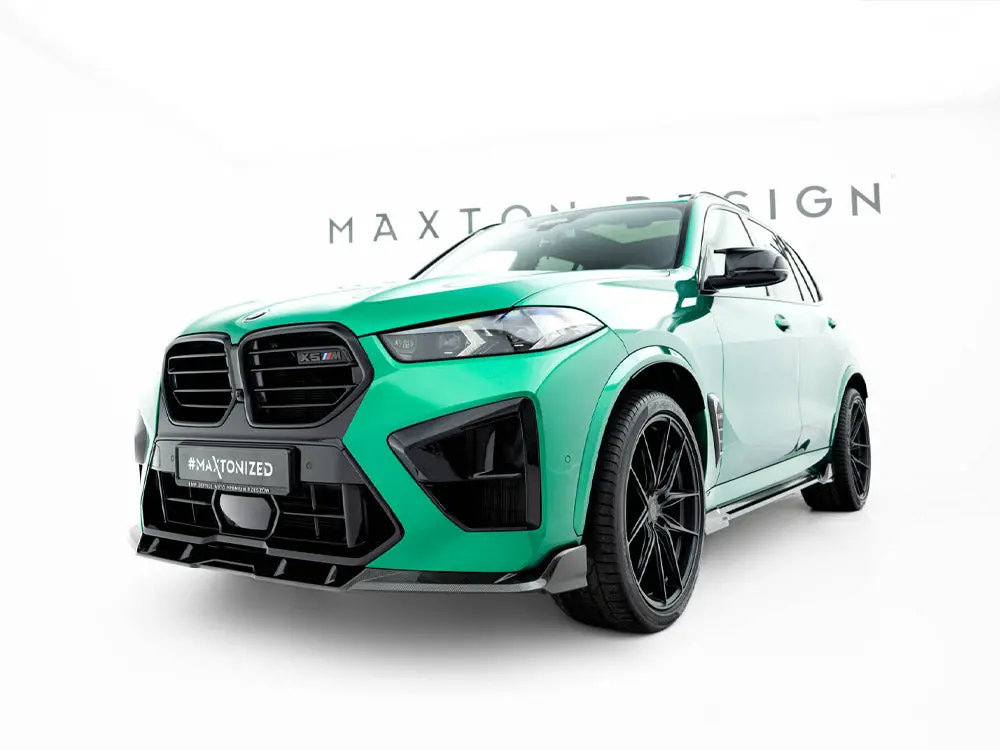 Prepreg Carbon Fiber Front Splitter Bmw X5 M F95 Facelift 2