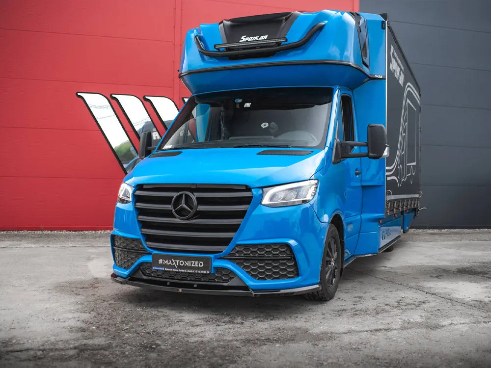 Maxton Design Front Bumper + Splitter Mercedes-Benz Sprinter Mk3 1