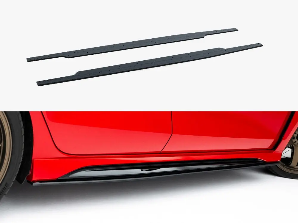Maxton Design Street Pro Side Skirt Diffusers Audi Rs3 Sedan 8Y Facelift 1