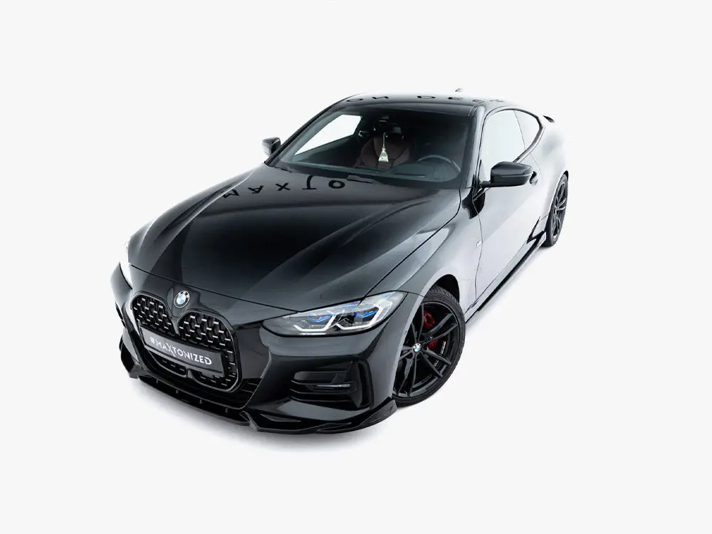 Maxton Design Front Splitter V.2 Bmw 4 M-Pack / M440i G22 / G23 / G22 Facelift / G23 Facelift 2