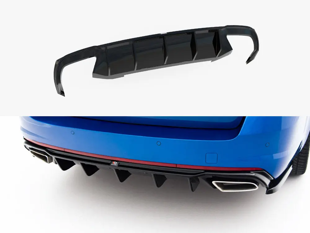 Rear Valance V.2 Skoda Octavia Rs Mk3 / Mk3 Fl Hatchback / Estate (Diesel) 1