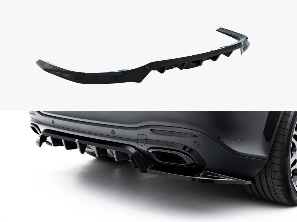Maxton Design Rear Splitter (Vertical Bars) Mercedes-Benz Gls Amg-Line X167 Facelift 1