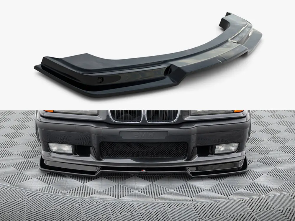 Maxton Design Front Splitter V.2 Bmw M3 / 3 M-Pack Coupe / Cabrio E36 1