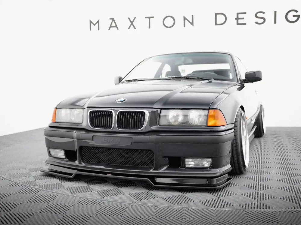 Maxton Design Front Splitter V.2 Bmw M3 / 3 M-Pack Coupe / Cabrio E36 2