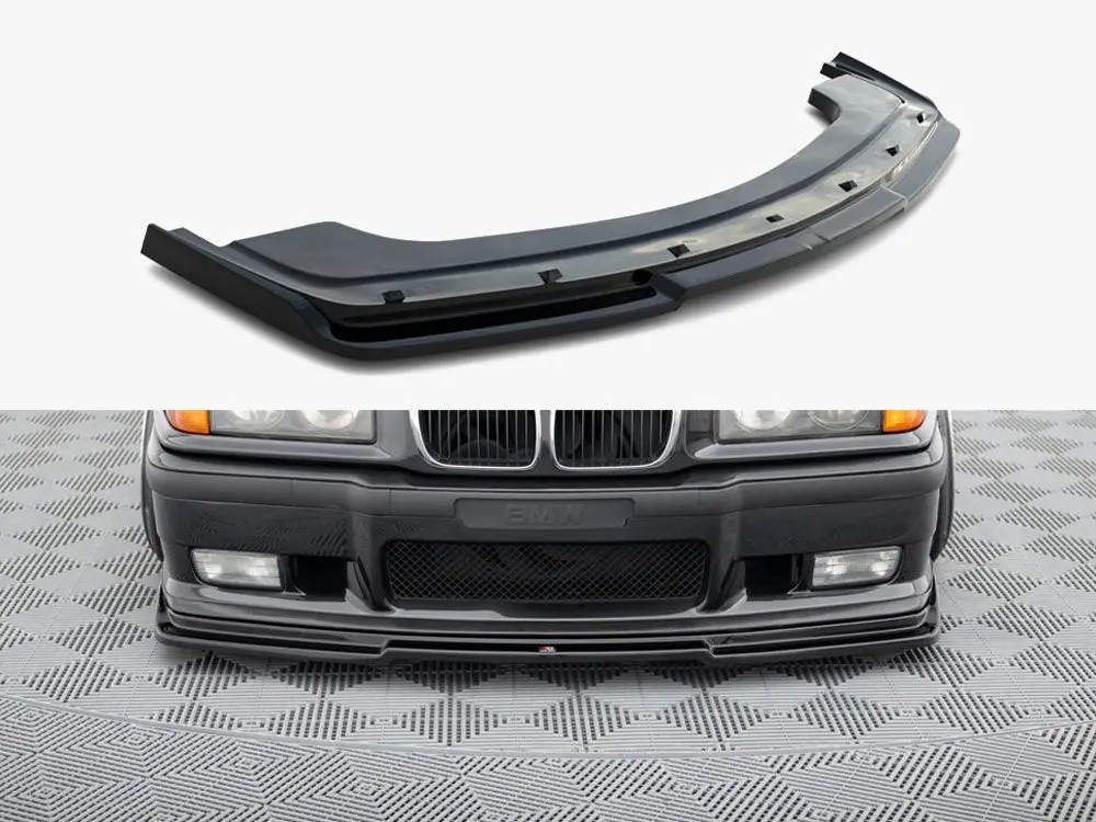 Maxton Design Front Splitter V.1 Bmw M3 / 3 M-Pack Coupe / Cabrio E36 1
