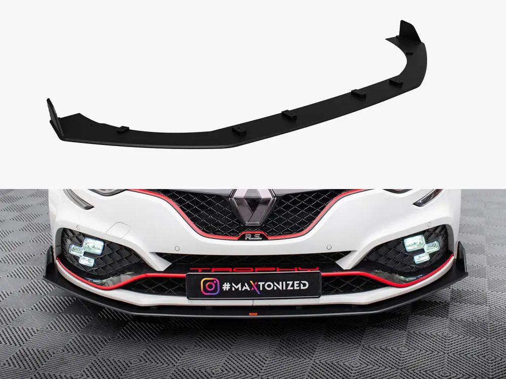 Maxton Design Street Pro Front Splitter Renault Megane Rs Mk4 1