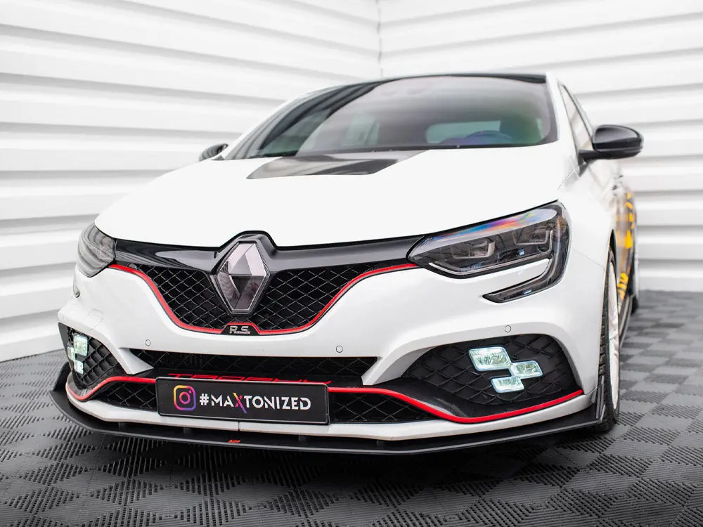 Maxton Design Street Pro Front Splitter Renault Megane Rs Mk4 2