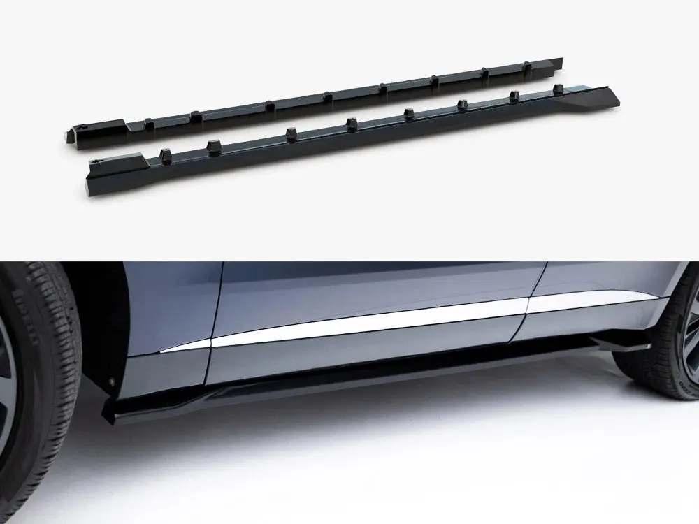 Maxton Design Side Skirts Diffusers Jaguar F-Pace R-Sport Mk1 Facelift 1