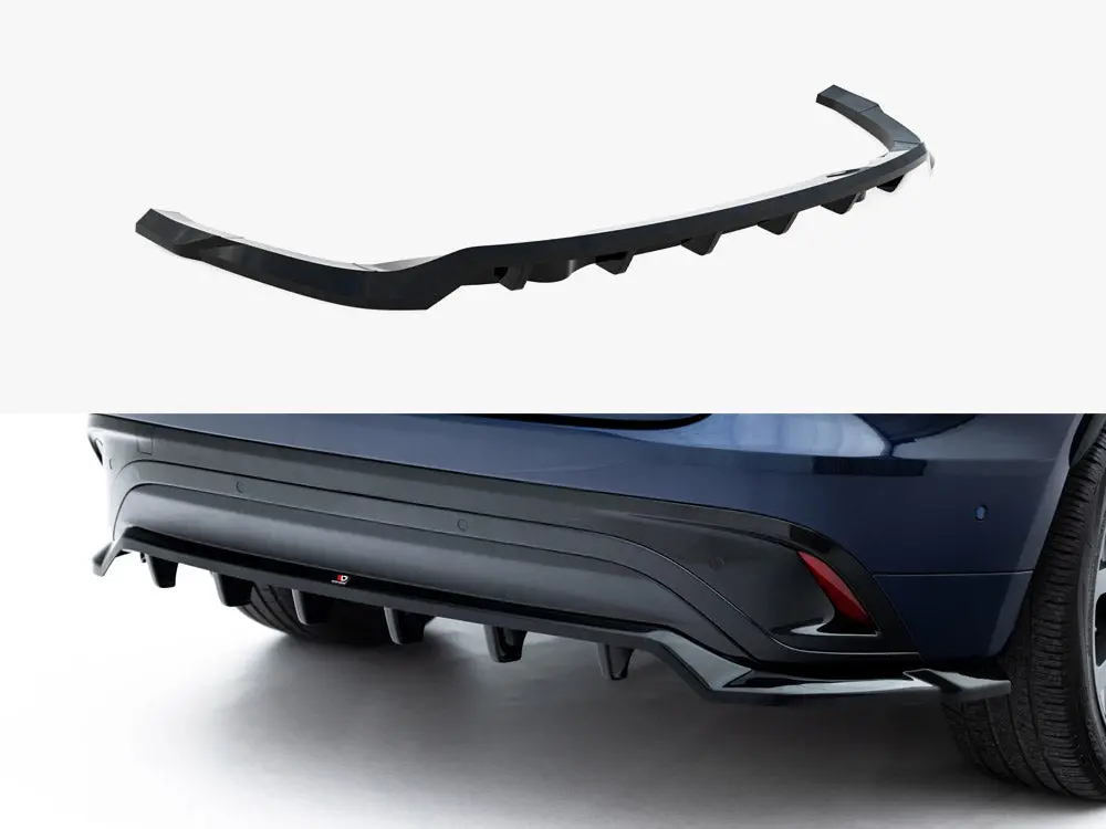 Maxton Design Rear Splitter (Vertical Bars) Jaguar F-Pace R-Sport Mk1 Facelift 1