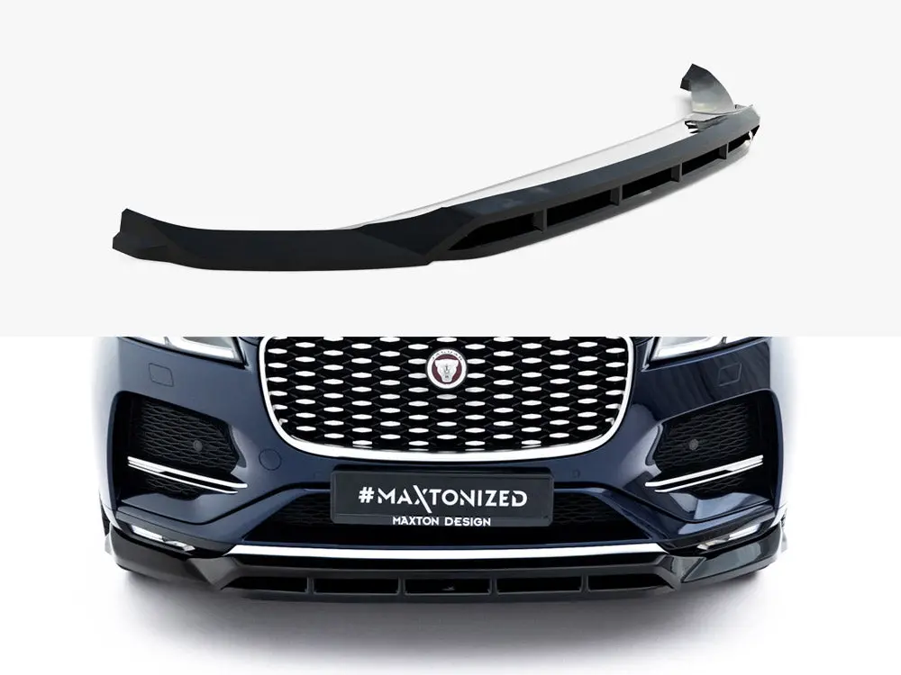 Maxton Design Front Splitter Jaguar F-Pace R-Sport Mk1 Facelift 1