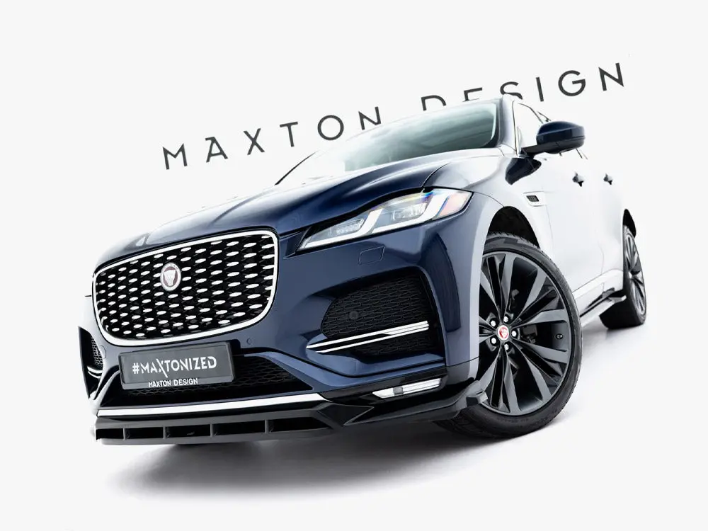 Maxton Design Front Splitter Jaguar F-Pace R-Sport Mk1 Facelift 2