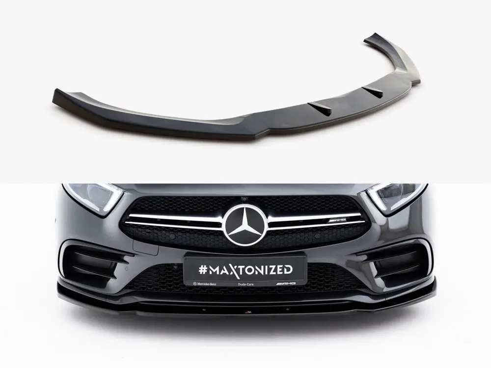 Maxton Design Front Splitter V.2 Mercedes-Amg Cls 53 C257 1