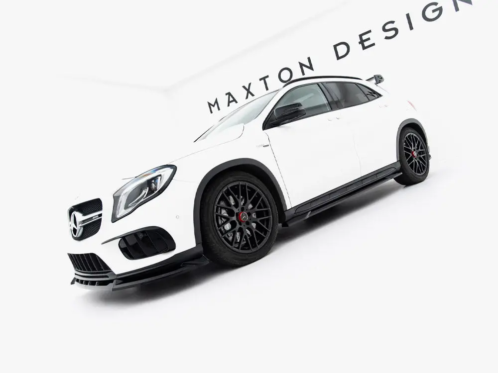 Maxton Design Side Skirts Diffusers Mercedes-Benz Gla 45 Amg X156 Facelift 2