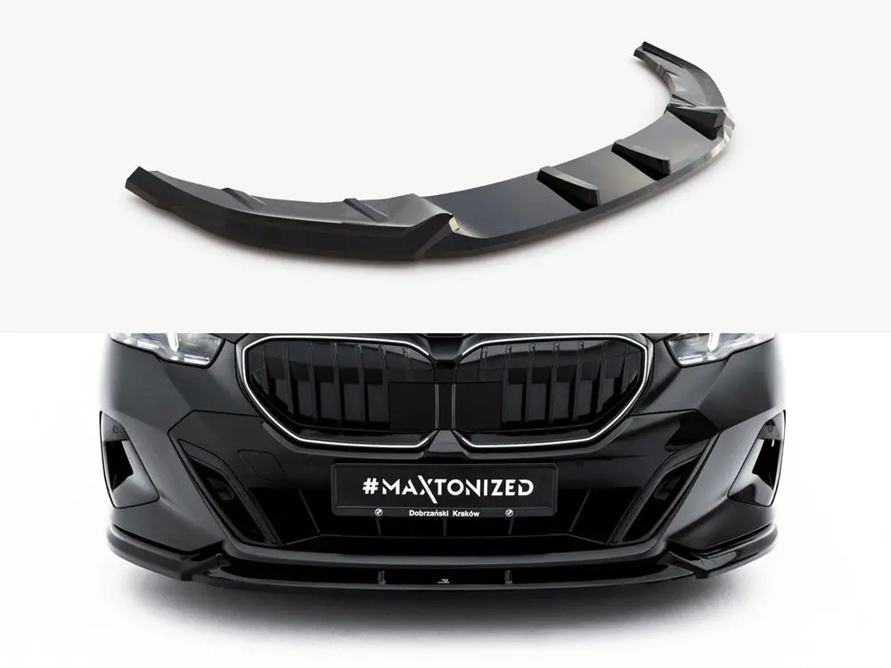 Maxton Design Front Splitter V.1 Bmw 5 M-Pack G60 1