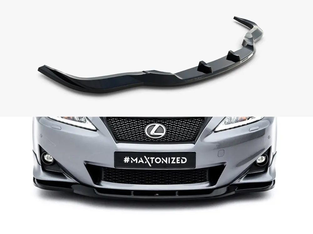 Maxton Design Front Splitter Lexus Is F-Sport Mk2 (Xe20) Facelift 1