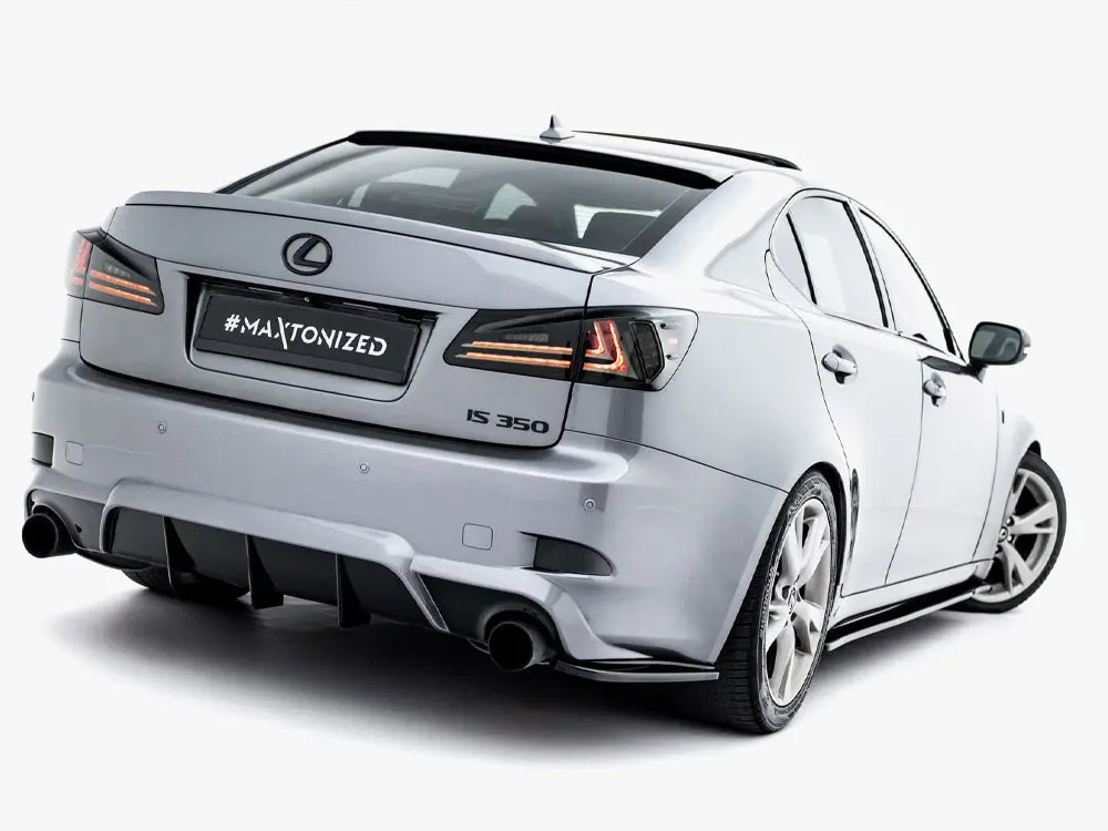 Maxton Design Rear Side Splitters Lexus Is F-Sport Mk2 (Xe20) Facelift 2