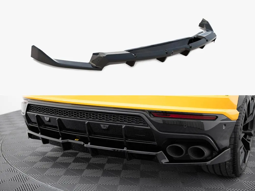 Central Rear Splitter (Vertical Bars) Lamborghini Urus Mk1 1