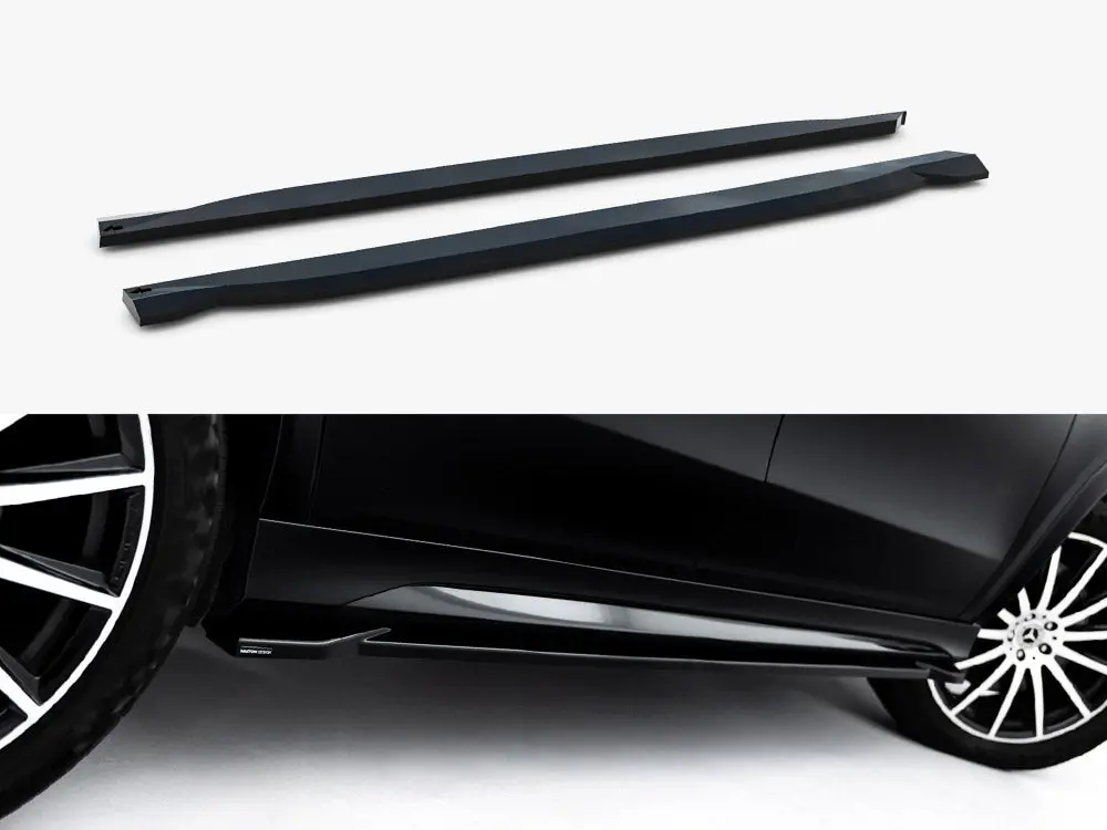 Maxton Design Side Skirts Diffusers V.2 Mercedes-Benz Gls Amg-Line X167 1