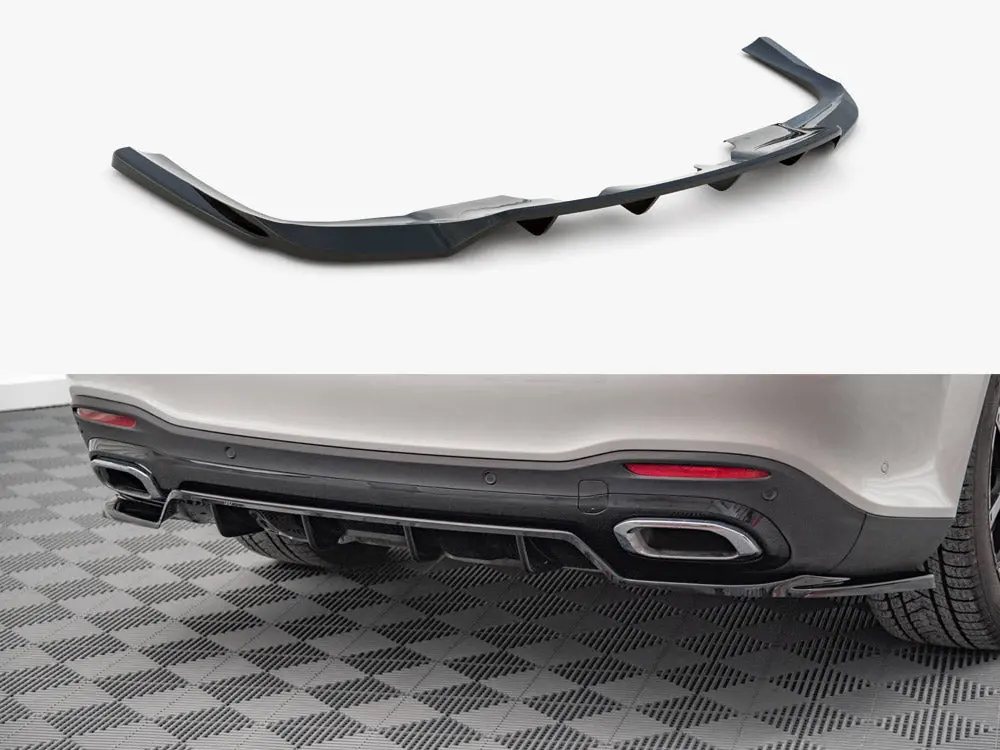Maxton Design Rear Splitter (Vertical Bars) V.1 Mercedes-Benz Gls Amg-Line X167 1