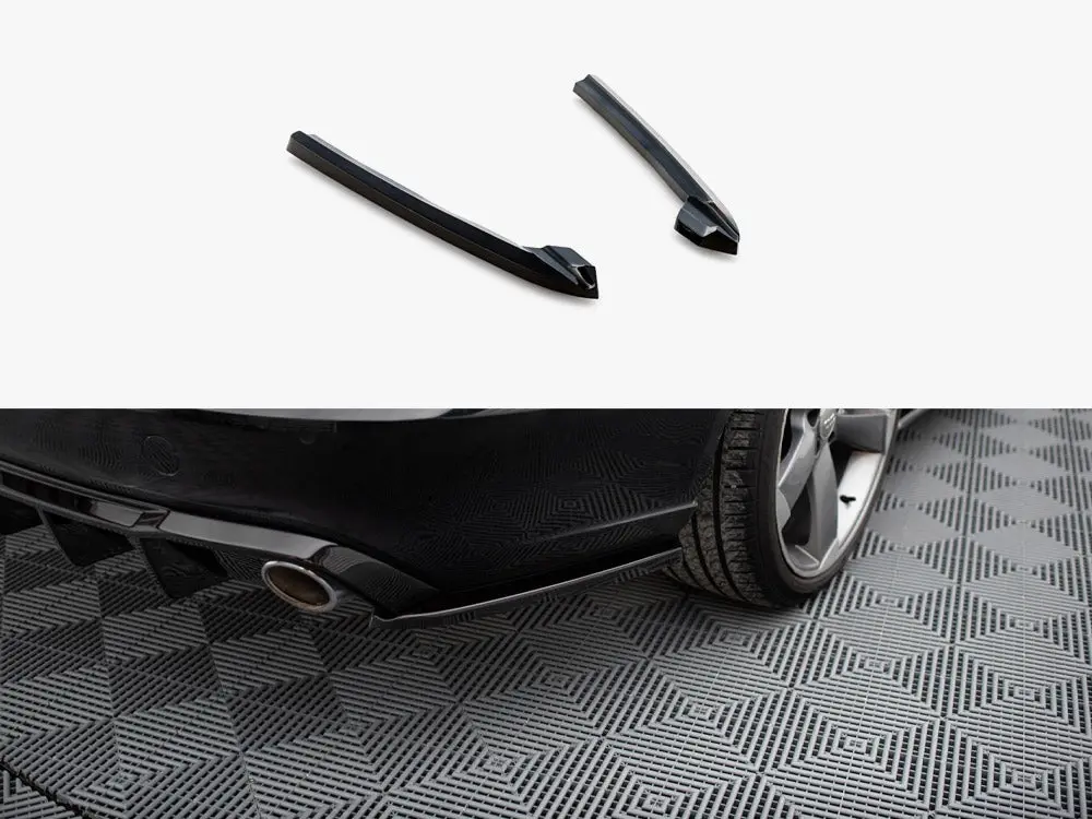 Maxton Design Rear Side Splitters V.3 Audi A6 Avant / Sedan C7 1