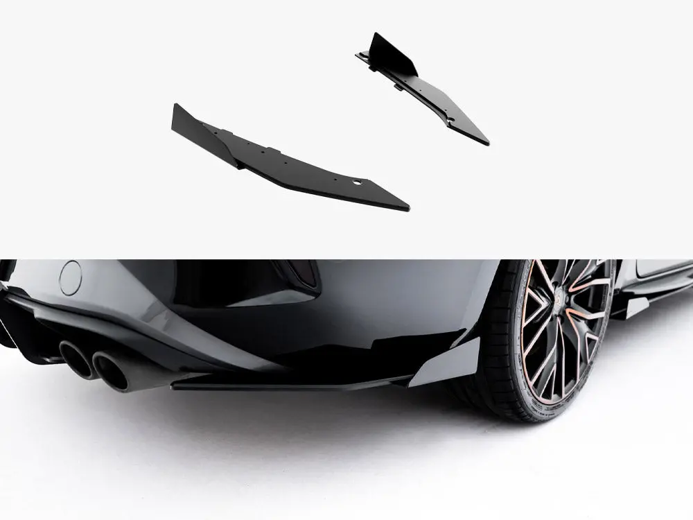 Maxton Design Street Pro Rear Side Splitters + Flaps Cupra Leon St Mk1 Facelift 1