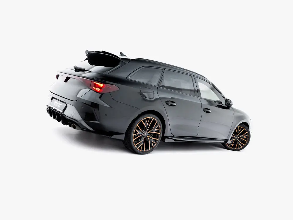 Maxton Design Street Pro Side Skirt Diffusers + Flaps Cupra Leon St / Hatchback Aero Mk1 / Mk1 Facelift 2