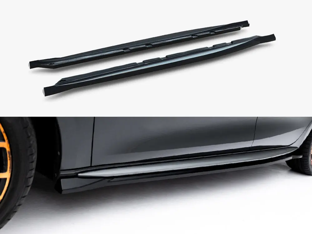 Maxton Desing Side Skirt Diffusers V.2 Cupra Leon St / Hatchback Aero Mk1 Facelift 1